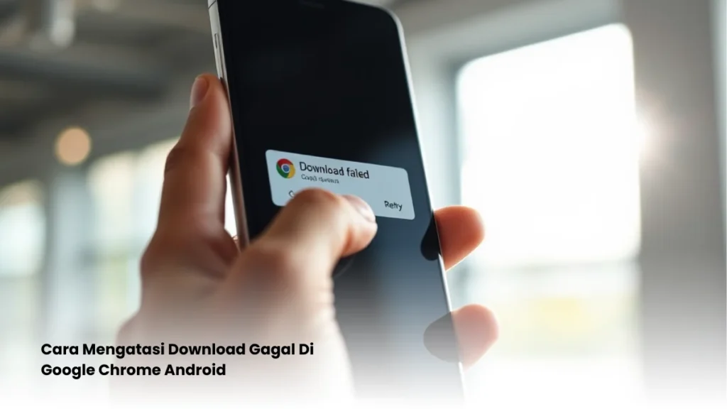 Cara Mengatasi Download Gagal Di Google Chrome Android