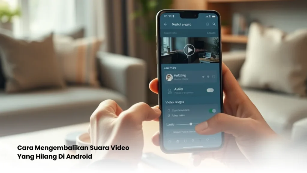 Cara Mengembalikan Suara Video Yang Hilang Di Android